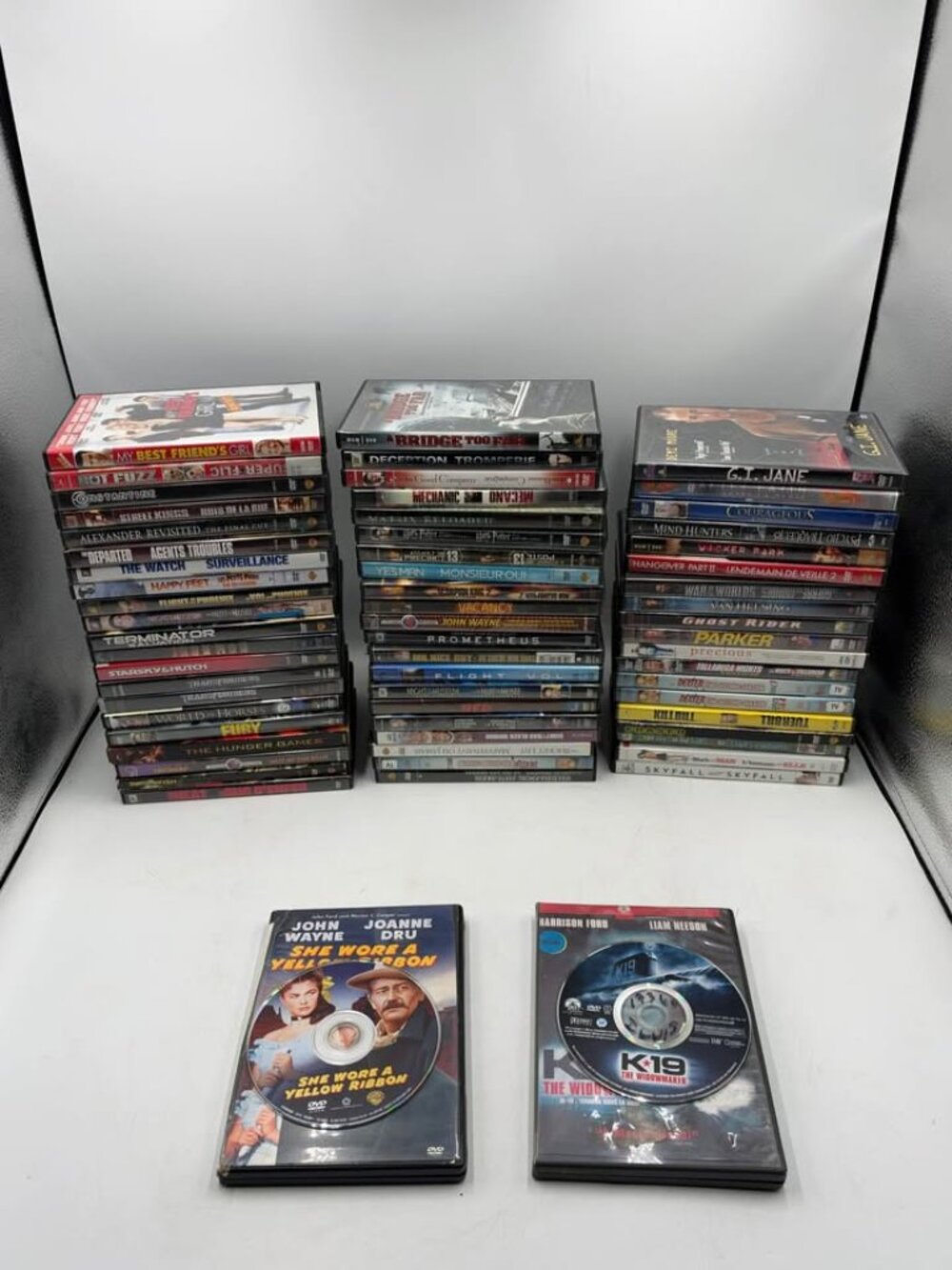 Lot of 63 Assorted DVD Movies